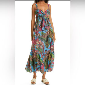 FARM Rio Totally Tuiuu Halter Maxi Dress